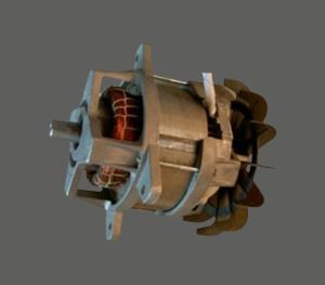 Motor del cortacésped con motor inductor de aire acondicionado
